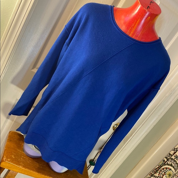 89th & Madison Tops - 89th & Madison Blue Sweater